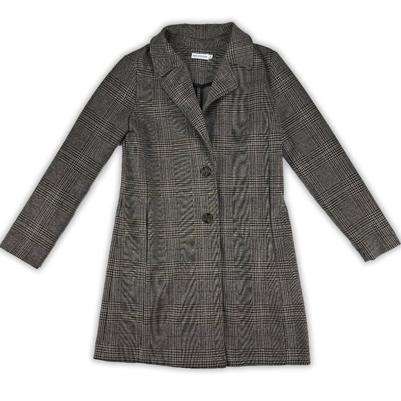 Avec Les Filles Plaid Coat Size XS - Picture 2 of 8